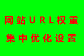 網站URL權重集中優化設置 【廣州網站設計】